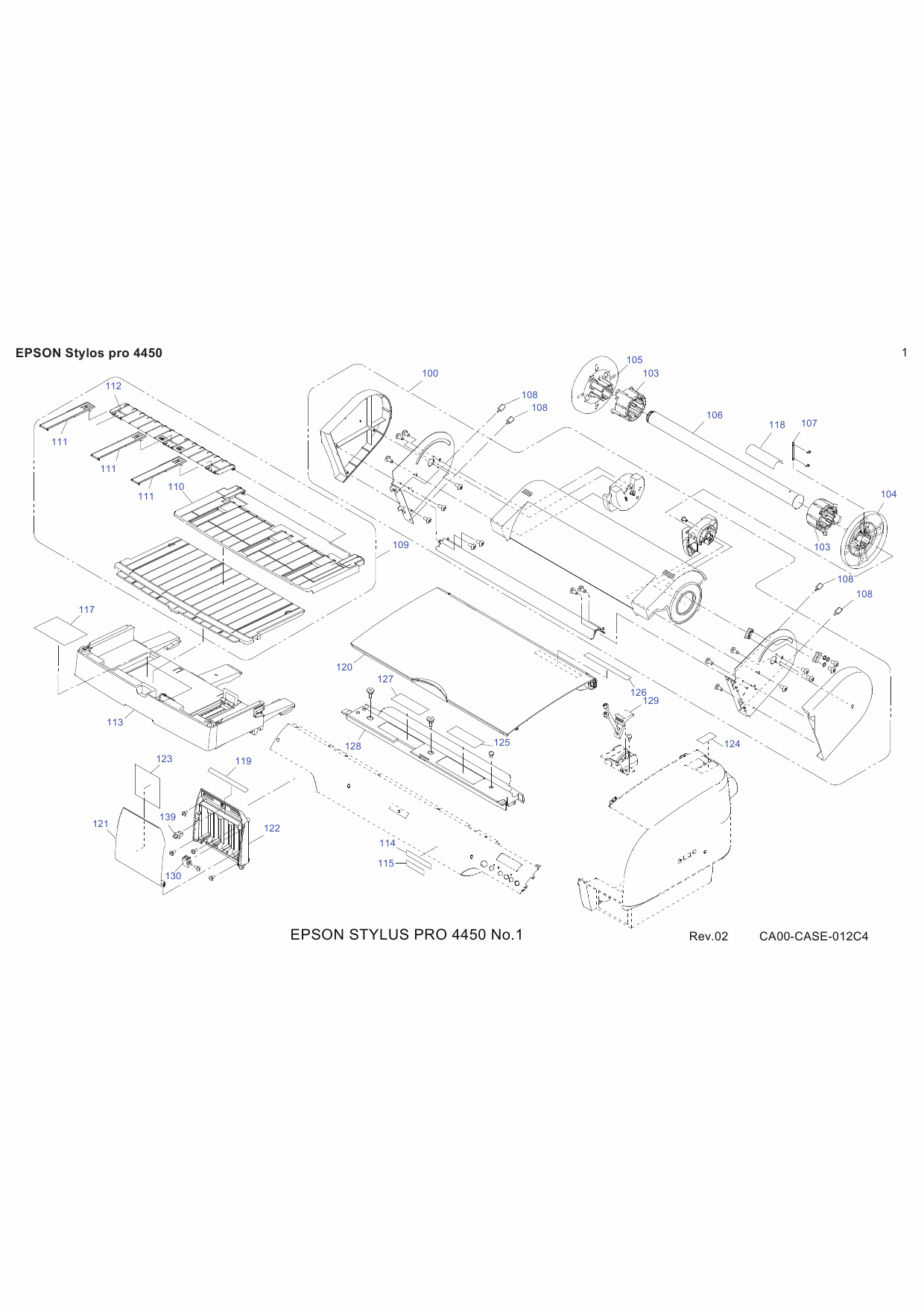 EPSON StylusPro 4450 4880 4880C Parts Manual-5